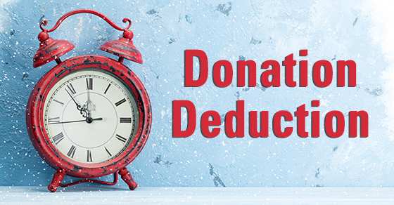 With tax law changes going into effect in 2018 and many rules applying to the charitable deduction, it’s a good idea to check deductibility before making year-end donations. First, total up your potential itemized deductions for the year, including the donations you’re considering. The total must exceed your standard deduction (which has been nearly doubled by the TCJA) for year-end donations to provide a tax benefit. Next, make sure the organization is qualified: http://apps.irs.gov/app/eos. Finally, meet the Dec. 31 delivery deadline. Contact us with questions.