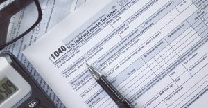 Tax form 1040