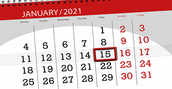 If you’re self-employed and don’t have paycheck withholding, you probably have to make estimated tax payments. These payments must be sent to the IRS on a quarterly basis. The 4th 2020 estimated tax payment deadline for individuals is Friday, Jan. 15. Even if you do have some withholding from paychecks or other payments, you may still have to make estimated payments if you receive income such as Social Security, prizes, rent, interest and dividends. Generally, taxpayers send four equal installments. But people who earn income unevenly during the year (for example, from a seasonal business) may be able to send smaller payments. Contact us if you have questions about the estimated tax rules.