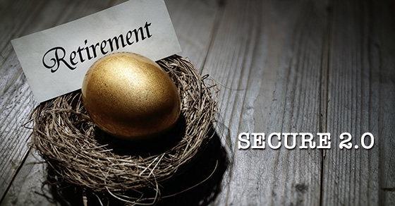 The SECURE 2.0 Act, which was signed into law on Dec. 29, 2022, will help many Americans save more for retirement. However, many of the provisions don’t kick in for a few years. One provision that does take effect this year is an increase in the age for beginning required minimum distributions (RMDs). Employer-sponsored qualified retirement plans, traditional IRAs and individual retirement annuities are subject to RMD rules. They require that benefits start being distributed by the required beginning date. Under the new law, the required age used to determine distributions increases from age 72 to age 73 starting on Jan. 1, 2023. It will then increase to age 75 starting on Jan. 1, 2033.