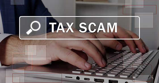 “Thousands of people have lost millions of dollars and their personal information to tax scams,” according to the IRS. The scams may come in through email, text messages, telephone calls or regular mail. Criminals regularly target both individuals and businesses and often prey on the elderly. Important: The IRS will never contact you by email, text or social media channels about a tax bill or refund. Most IRS contacts are first made through regular mail. Be on guard for any suspicious messages. Don’t open attachments or click on links. Contact us if you get an email about a tax return we prepared. You can also report suspicious emails that claim to come from the IRS at phishing@irs.gov.